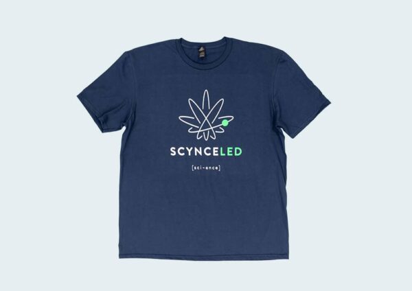 Scynce Led Light T-Shirt Web Navy