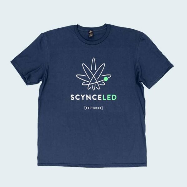 Scynce Led Light T-Shirt Web Navy