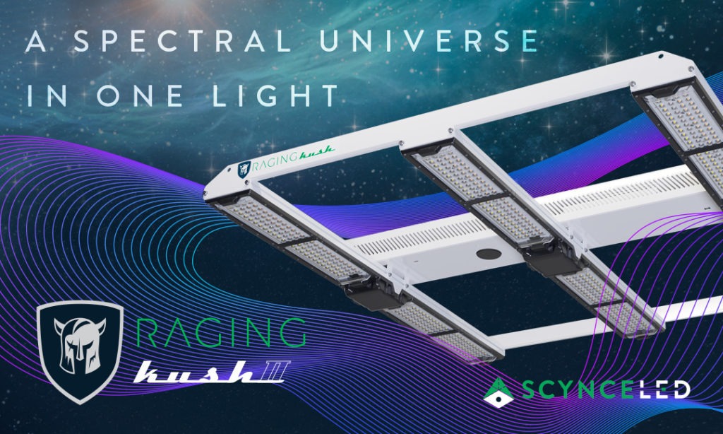 Scynce Led Light Vertical Cannabis Raging Kush 2