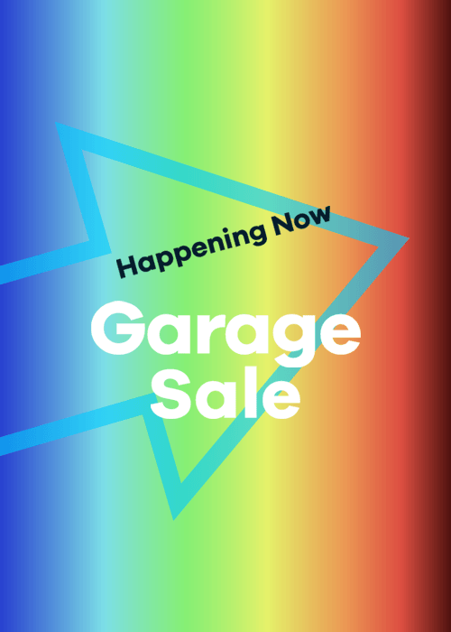 Garage Sale - ScynceLED
